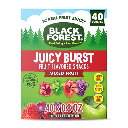 40 individually wrapped 0.8 oz pouches per box