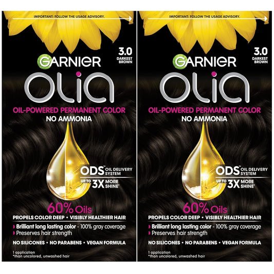 ammonia-free, silicone-free, paraben-free permanent hair color formula