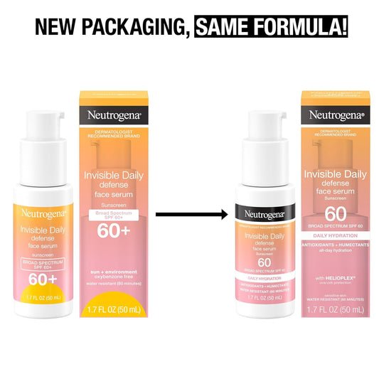 oil-free, fragrance-free, non-comedogenic serum formula