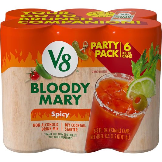 ready-to-use pre-mixed bloody mary base requiring no preparation