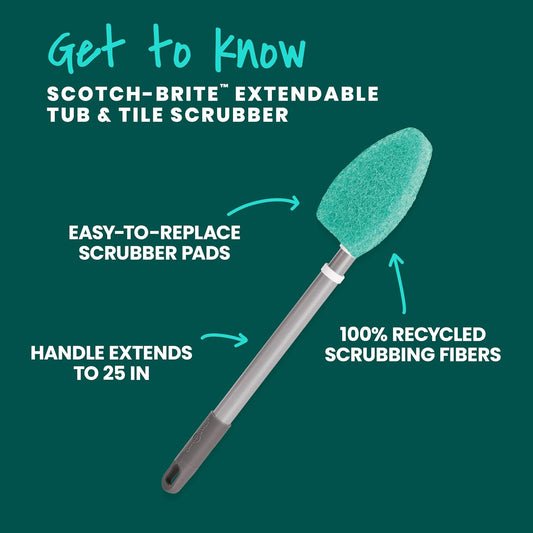 three non-scratch scrubber pads included in the kit