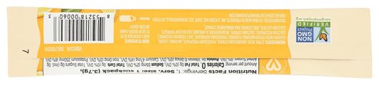 zero-sugar formula sweetened with rebaudioside-a (organic stevia leaf extract)